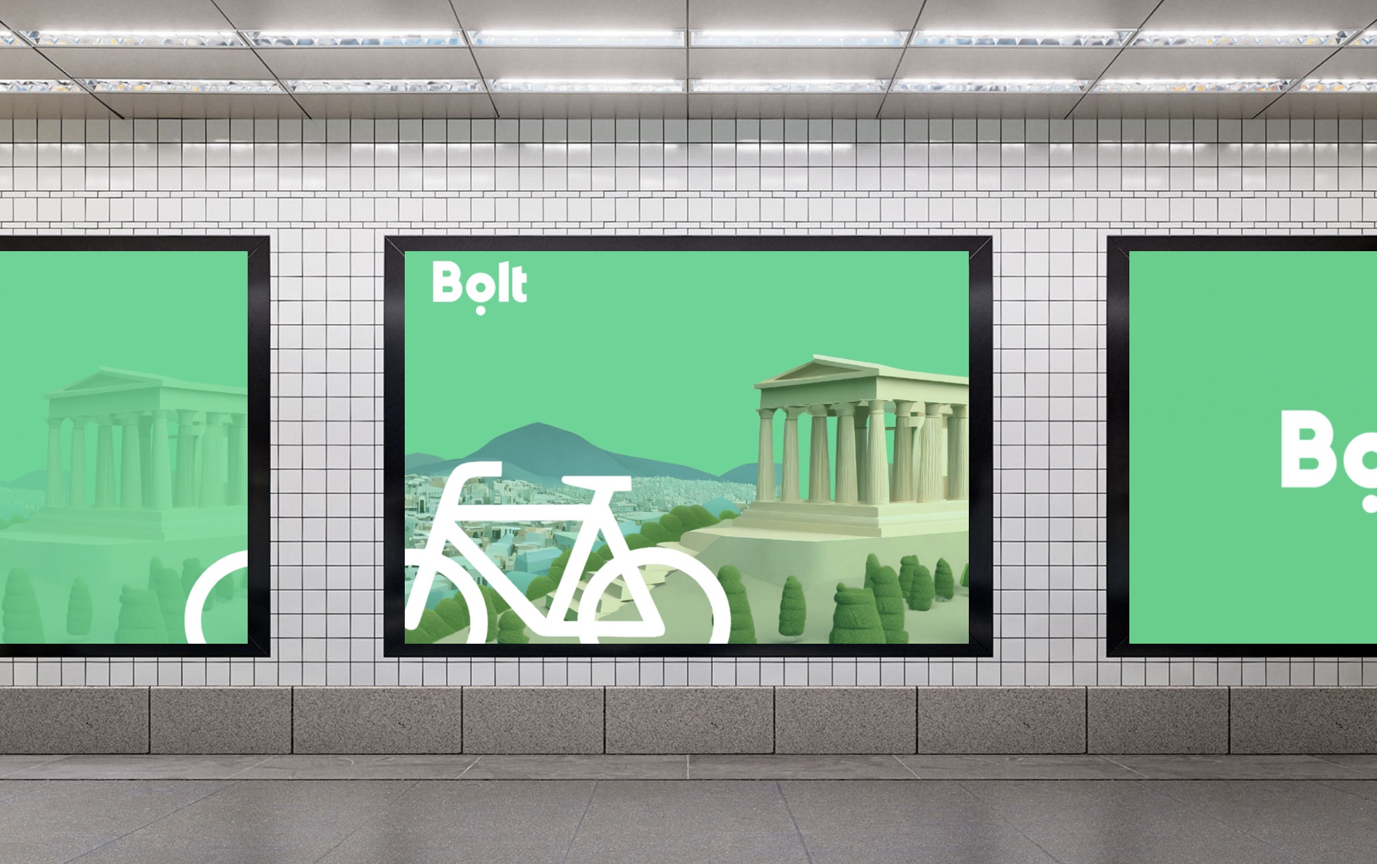 Bolt e-bike campaign layout