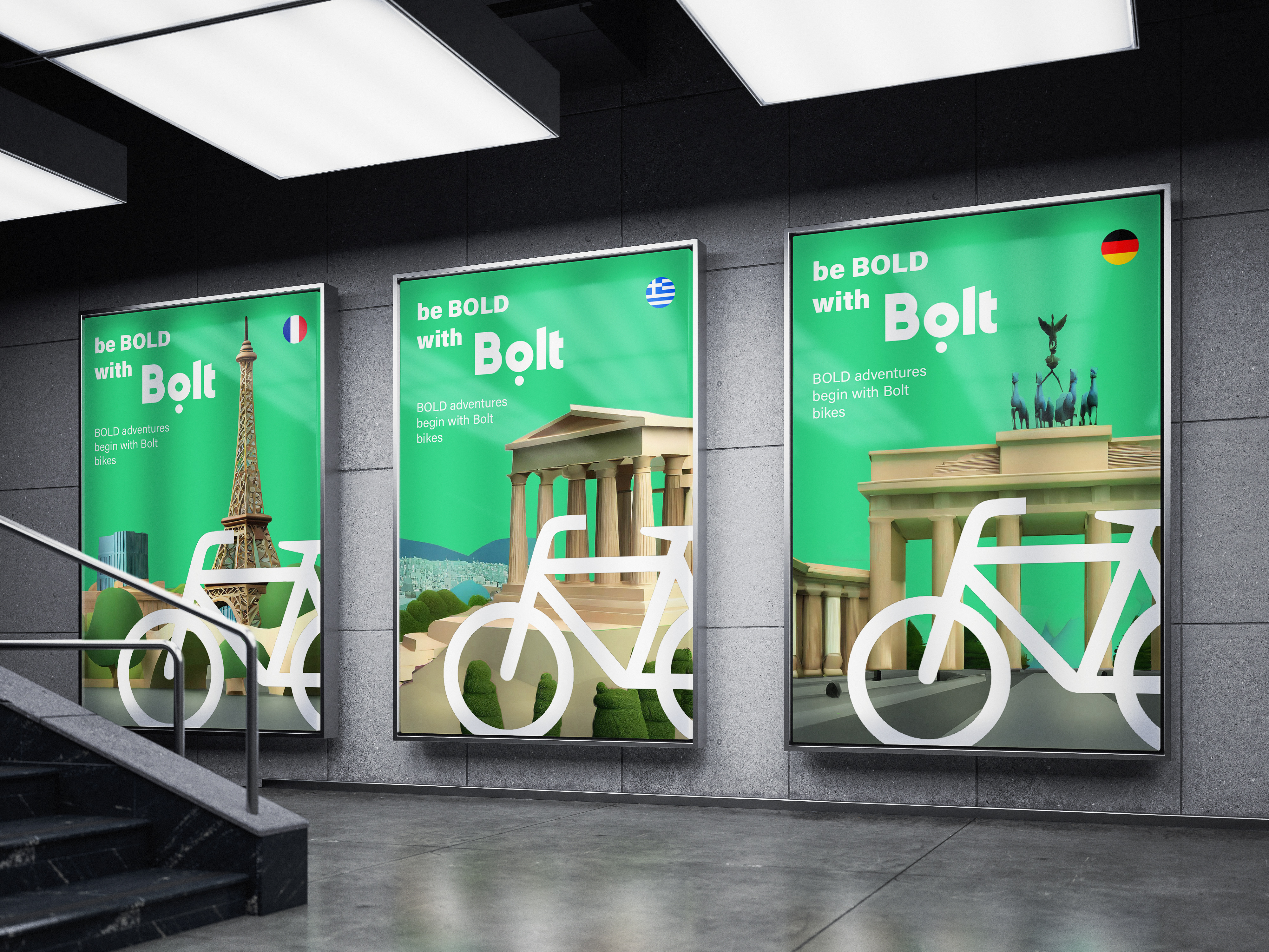 Bolt E-Bikes campaign