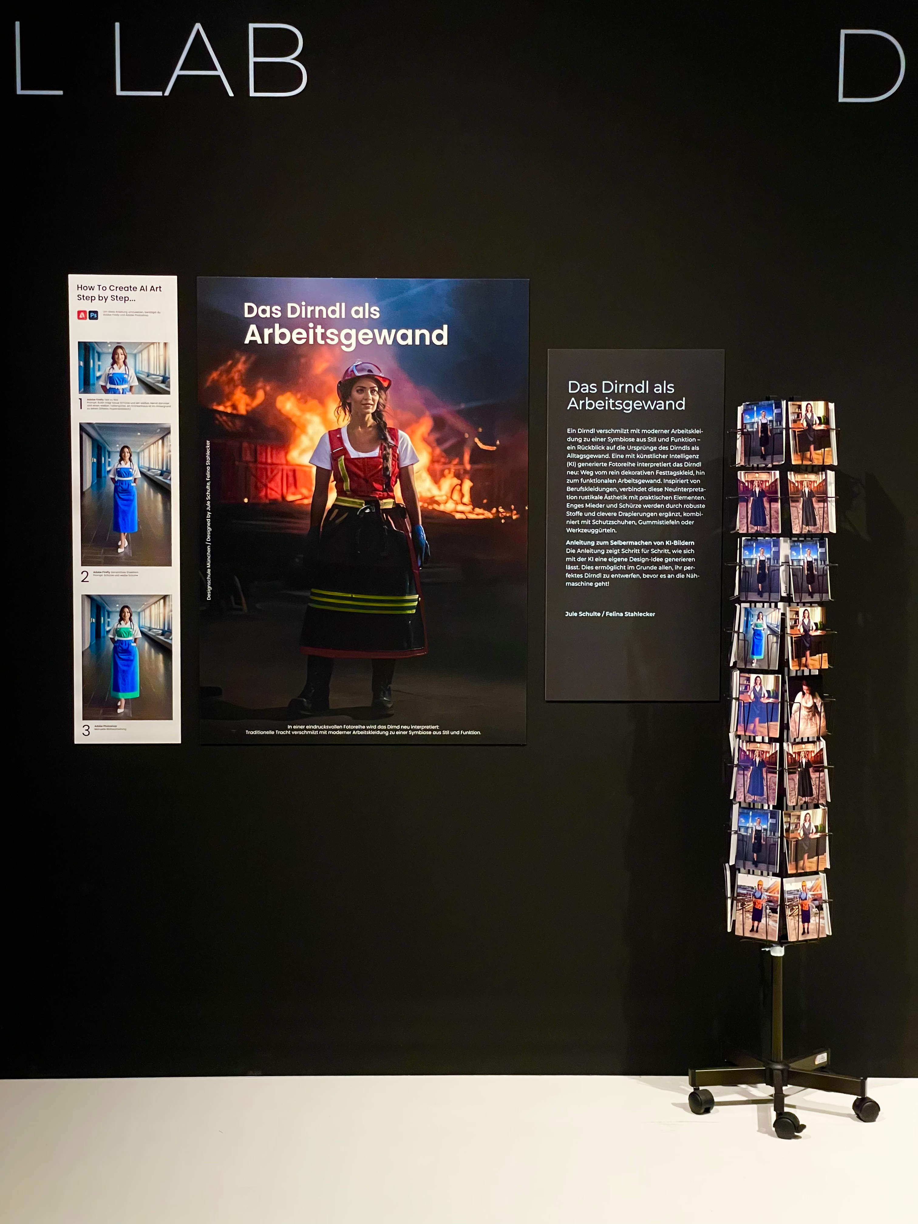 Dirndl as workwear portrait
